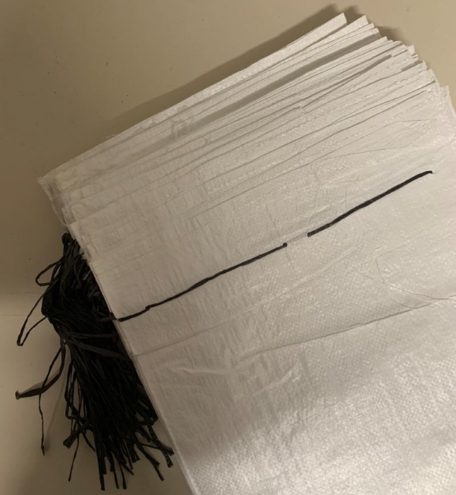 Sandsäcke mit Band 40 x 60 cm mit Schnellverschluss